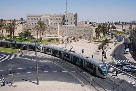 מערכות תקשורת, חשמל ניקוז וביוב ברכבת הקלה בירושלים